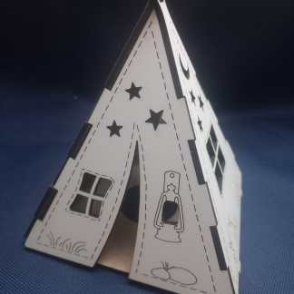 Mini lampara carpa hindú