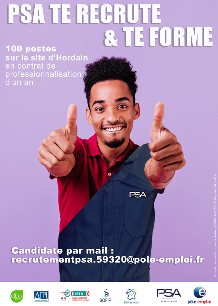 C'est le cas de la caf, qui . Psa Recrute 100 Personnes Vicq