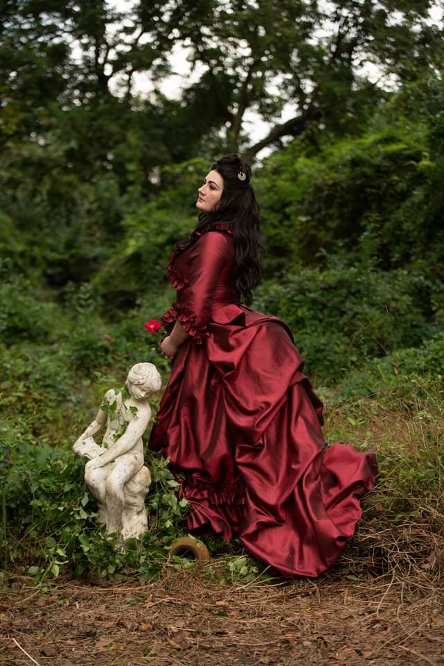 The Masquerade ~ Gothic Victorian Velvet and Lace Vampire Gown Dress C –  Reminisce