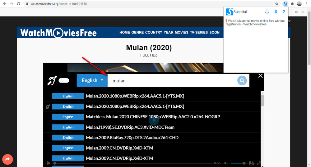 Mulan (2020) english subtitles download. How To Load Subtitles From Urls For Watching Movie Tv Shows