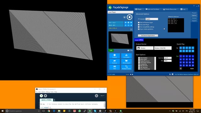 Integration With Unity And Spout Video Mapping Software Tabula - Premium Gradient Texture Gallery - 8K