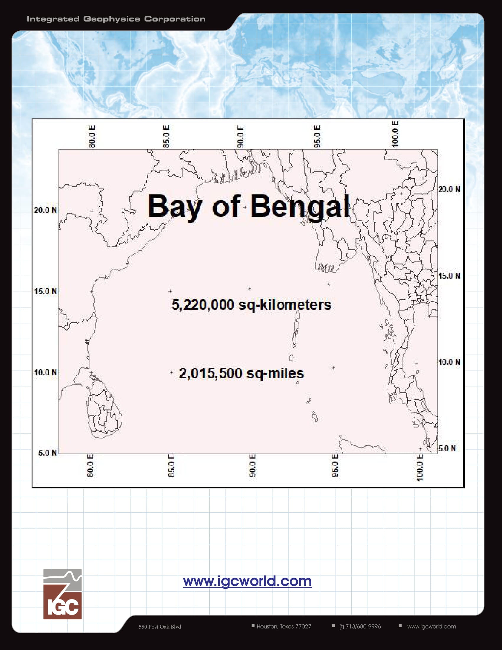 Bengal Bay Bay Of Bengal Index Map 