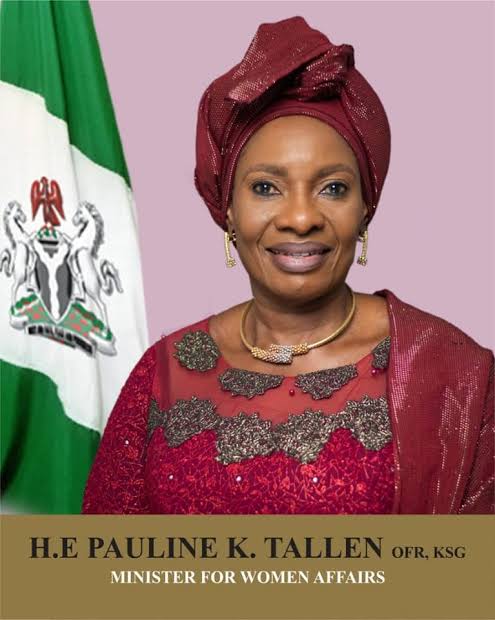 Gov. Lalong Greets Dame Pauline Tallen @ 62