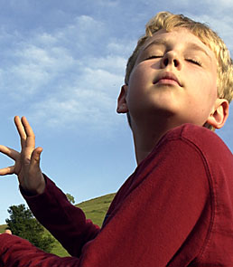 Autism research in the hands of children.