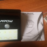 Recensione Lampada solare Mpow con 8 led 13