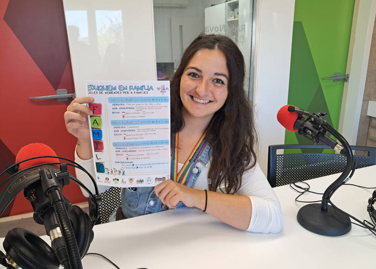 L’Espai Jove Can Muscons impulsa un cicle de xerrades per a famílies dins del programa “Eduquem en família”