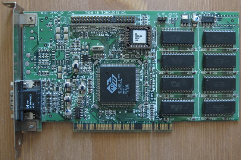 Vga Legacy Mkiii Ati 3d Rage Ii Dvd 