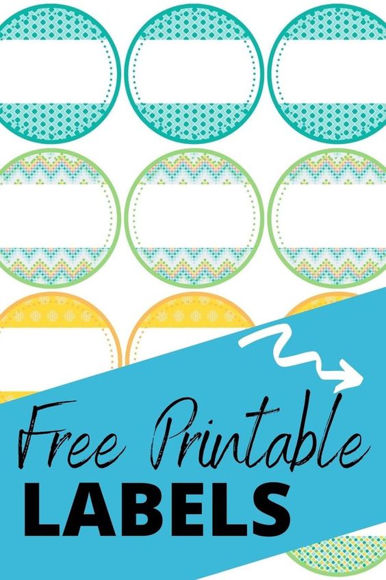 free printable labels sweet pea