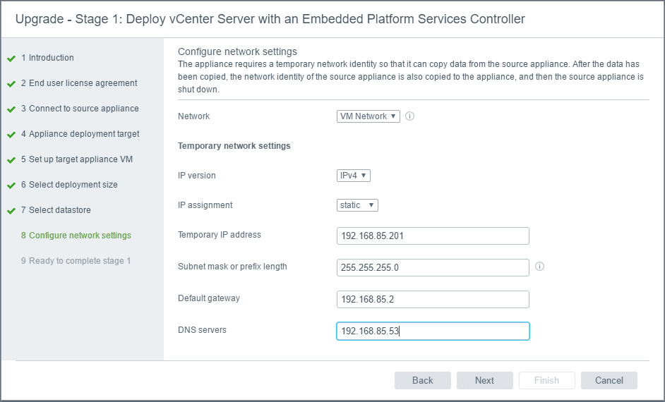 Upgrade VMware vCenter VCSA appliance 6.0 to 6.5 – Jackson Thomas ...