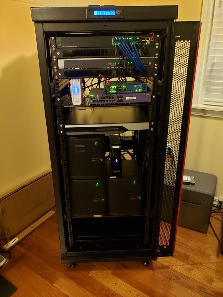 Shop computer monitors from asus, acer, benq, hp, samsung, viewsonic and more! New Server Network Rack for Home Virtualization Lab