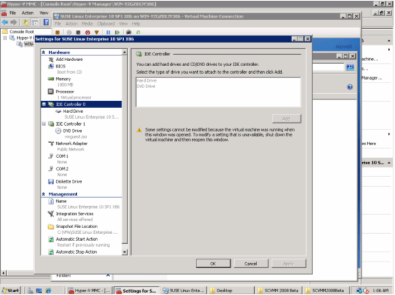 Microsoft Windows 2008 Hyper-V RTM Installation & Configuraiton step by ...