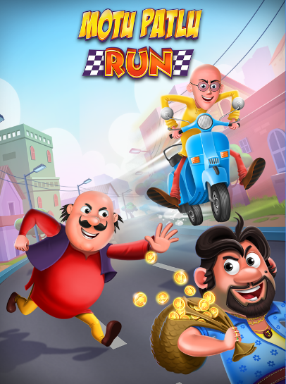 Motu Patlu Games Car Race Cartoon Fighting 
