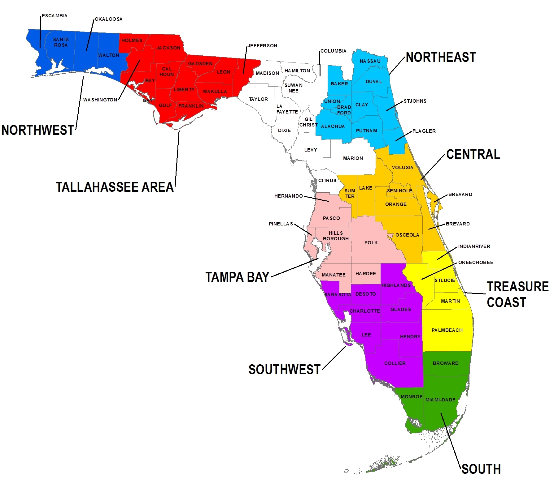 Detailed Map Of Southwest Florida Florida Southwest Fl Map 