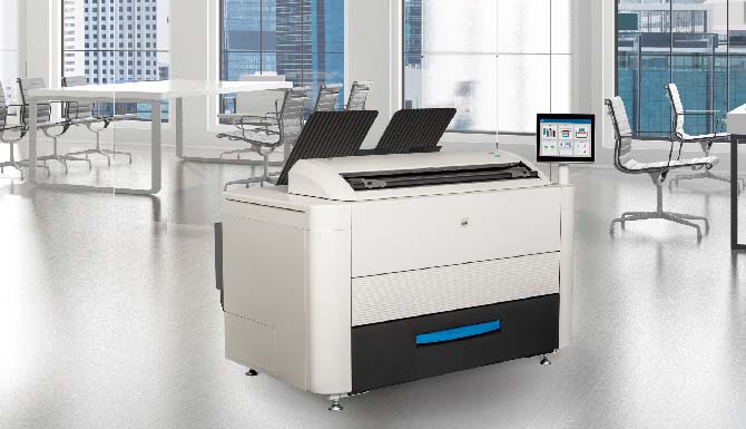 KIP 650/660 Large Format Printer (Color) - Vision Office Systems