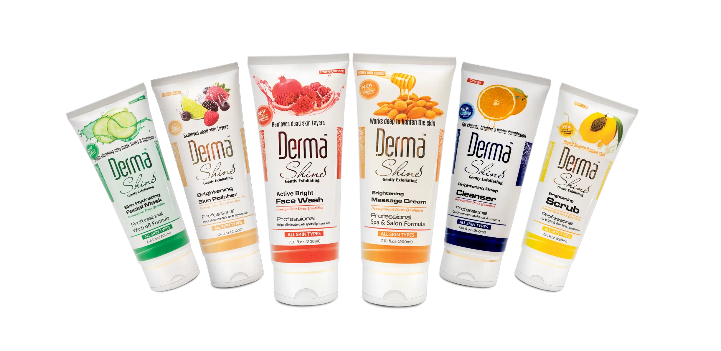 Derma Shine Fruit Facial Kit Visit Cosmetics