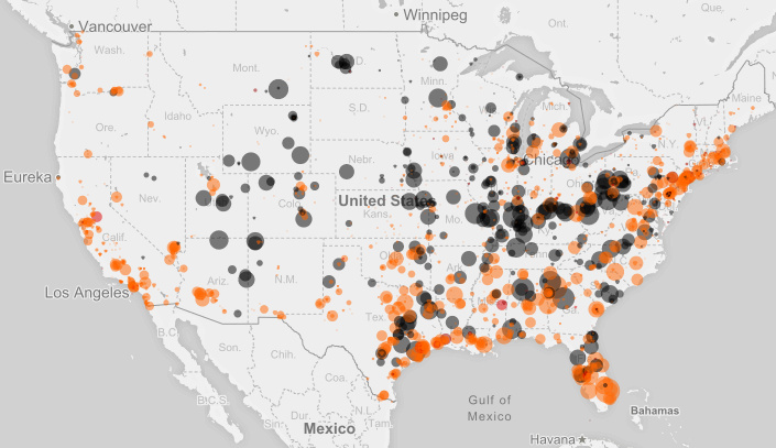 This Map Shows Every Power Plant In The United States Fossil 