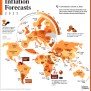 Mapped: 2023 Inflation Forecasts By Country