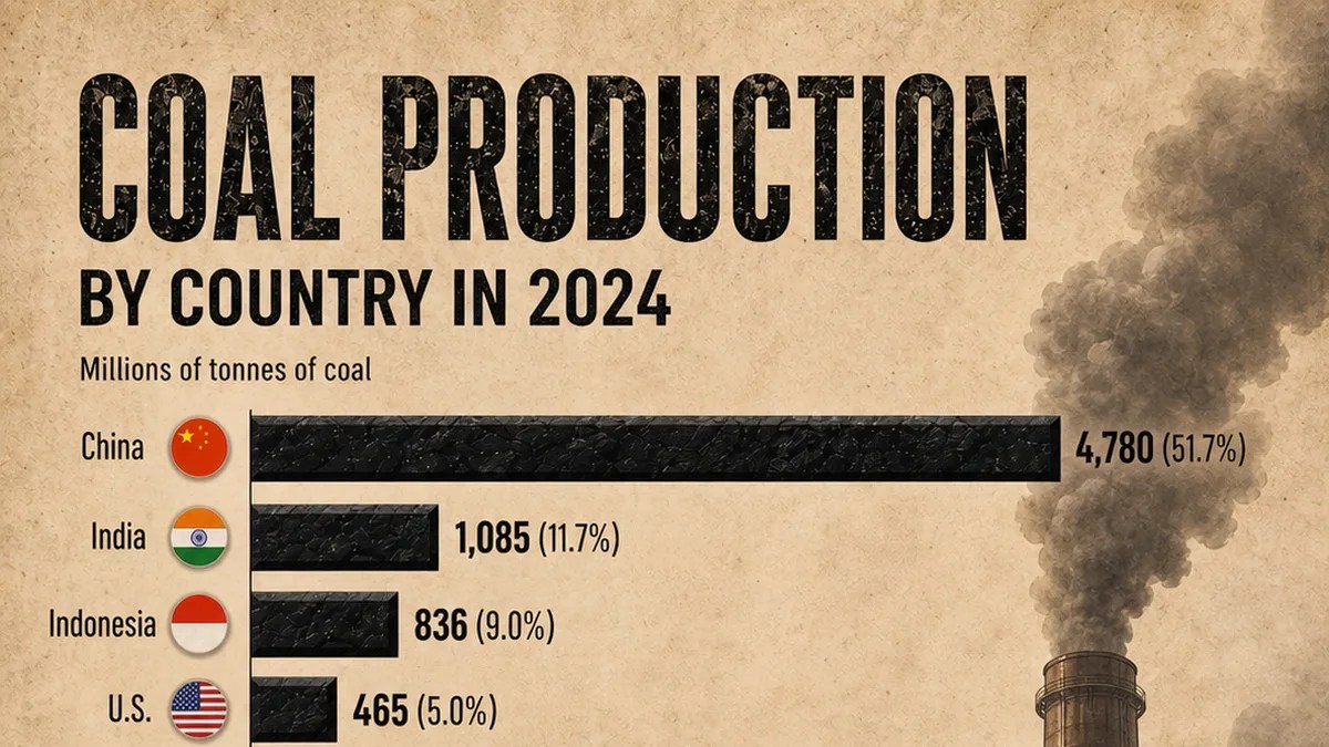China's Coal Dominance: Producing More Than the World Combined | Global Energy Insights (2026)