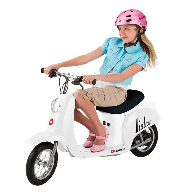Razor Pocket Mod Betty Electric Scooter - Razor Pocket Mod Miniature Electric Scooter, White : 15130608 / Your commute will be about as clean as it gets, eliminating harmful carbon emissions.