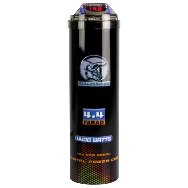 Bullz Audio 4400w Digital Car Power Farad Capacitor Bcap4 4