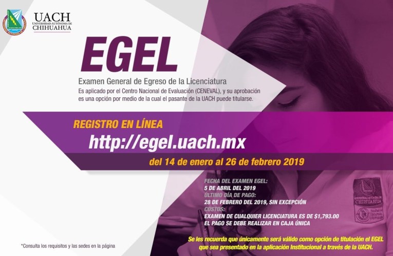 EGEL Una opción para tu titulación!