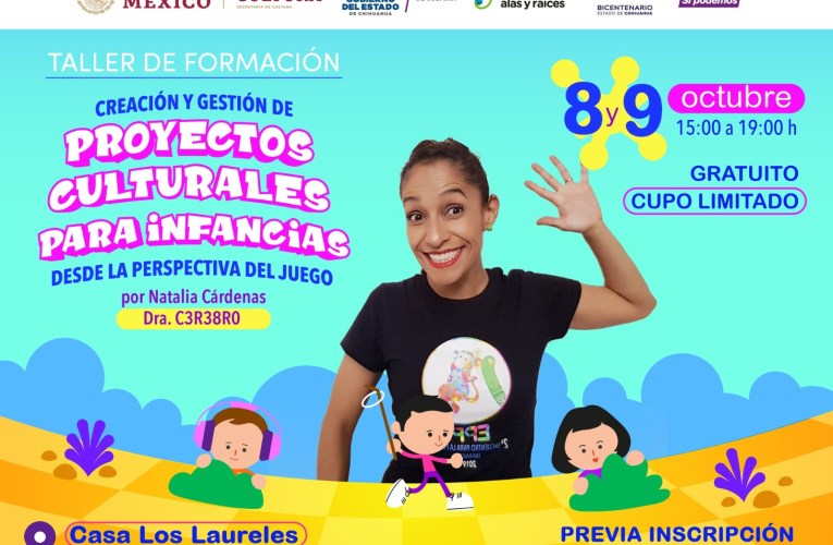 “𝗖𝗿𝗲𝗮𝗰𝗶𝗼́𝗻 𝘆 𝗴𝗲𝘀𝘁𝗶𝗼́𝗻 𝗱𝗲 𝗽𝗿𝗼𝘆𝗲𝗰𝘁𝗼𝘀 𝗰𝘂𝗹𝘁𝘂𝗿𝗮𝗹𝗲𝘀 𝗽𝗮𝗿𝗮 𝗶𝗻𝗳𝗮𝗻𝗰𝗶𝗮𝘀 𝗱𝗲𝘀𝗱𝗲 𝗹𝗮 𝗽𝗲𝗿𝘀𝗽𝗲𝗰𝘁𝗶𝘃𝗮 𝗱𝗲𝗹 𝗷𝘂𝗲𝗴𝗼”