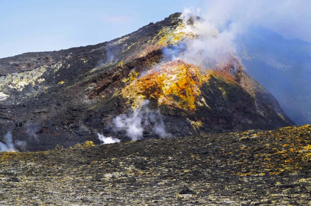 Reconstruction of the Mount Etna eastern flank after the first
