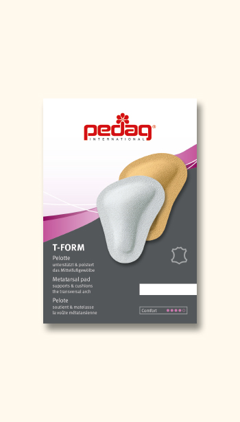 Pedag T-Shape Metatarsal Pad - Image 2