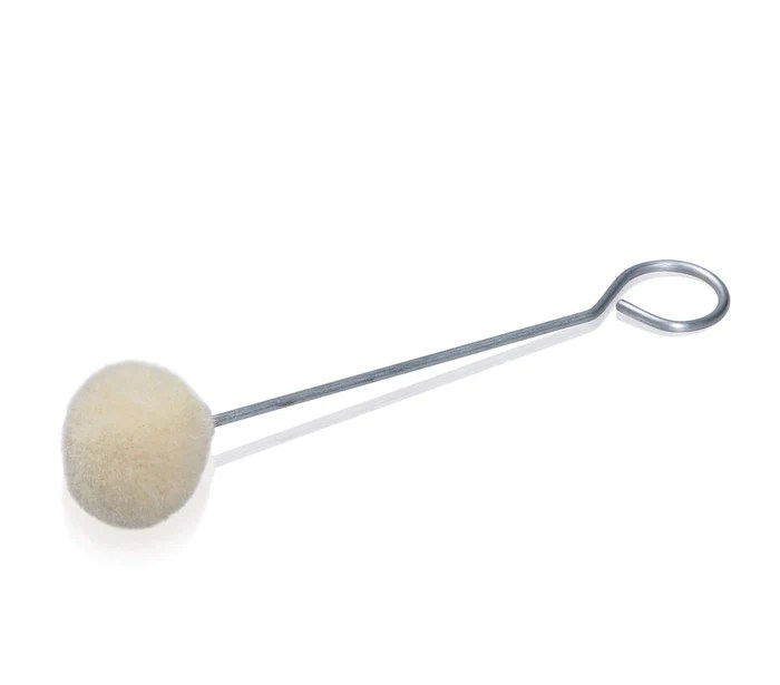 Saphir Beaute Du Cuir Foam Applicator Pad with Handle Pro