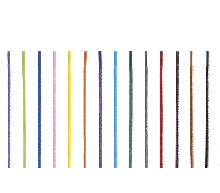 Saphir Beaute Du Cuir Thin Round Waxed Laces