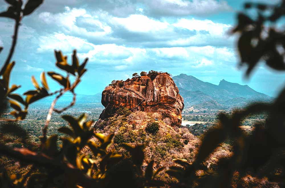 lion rock from pidurangala