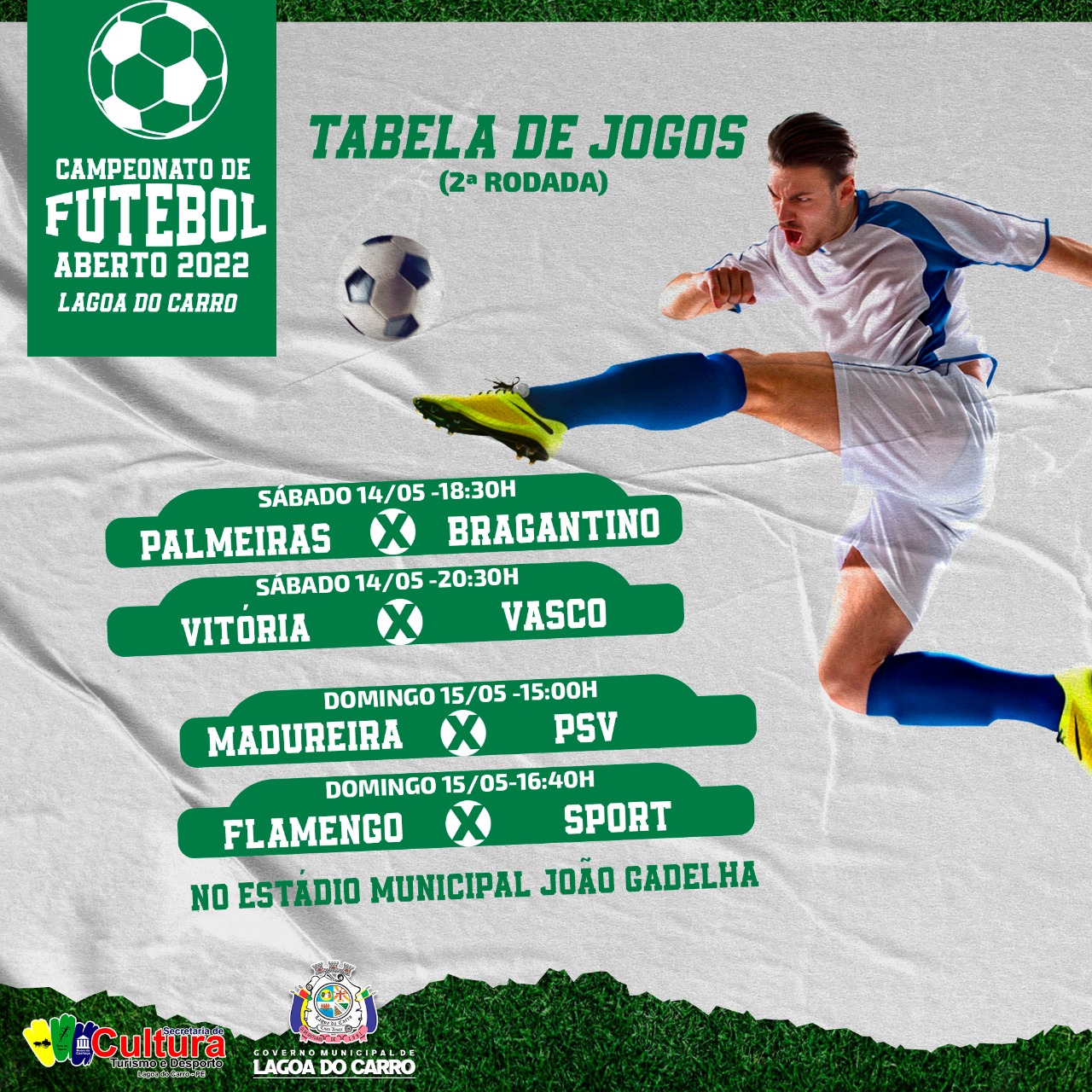 Lagoa do Carro: Fim de Semana de muito futebol no Campeonato Aberto