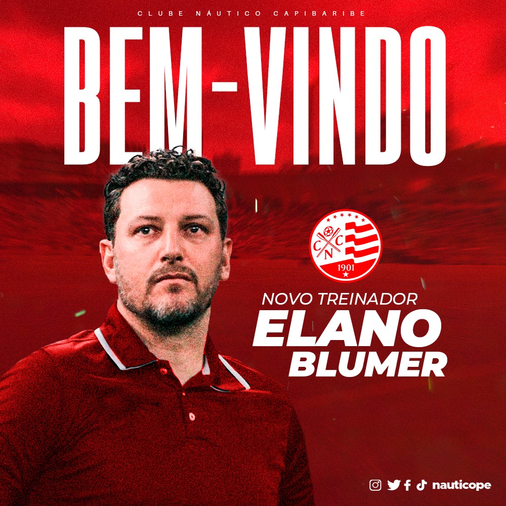 Elano Blumer é o novo técnico do Náutico