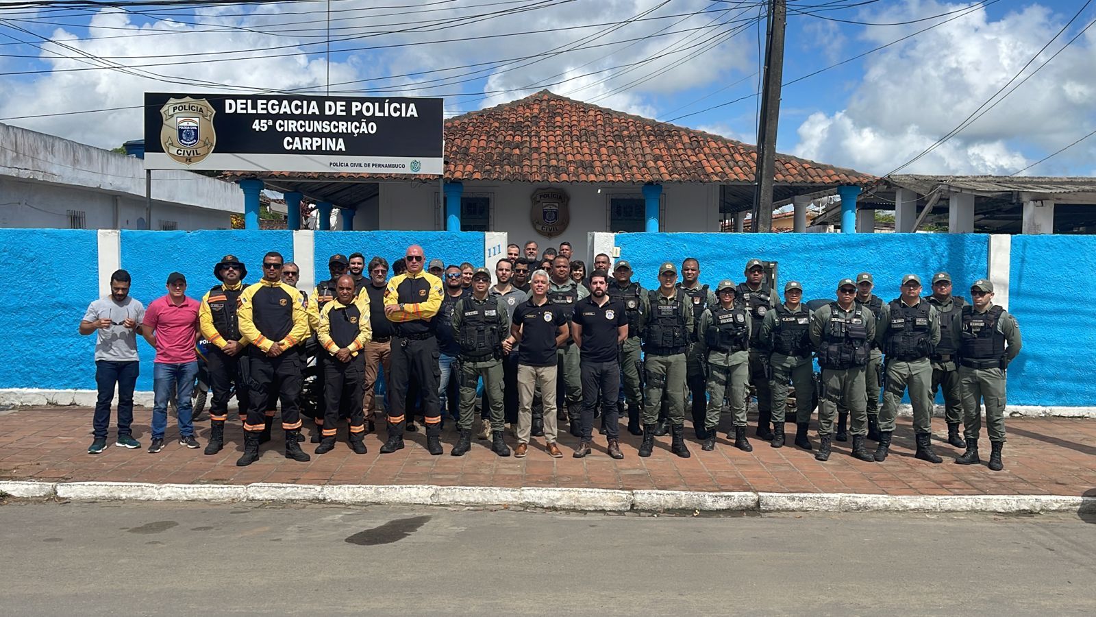 Operação força no foco foi deflagrada nesta quinta (23) em Carpina
