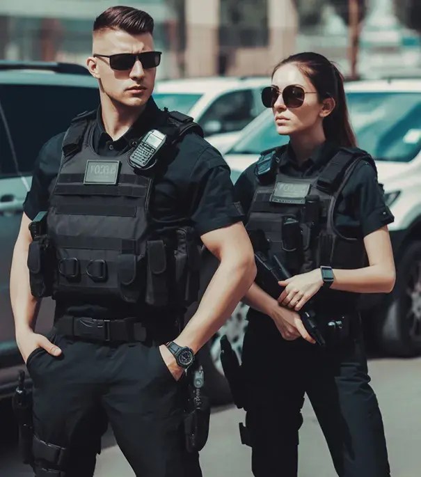 Armed security guard companies and policies in california