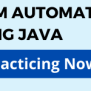 Certified Selenium Automation Tester Using Java - Tutorial