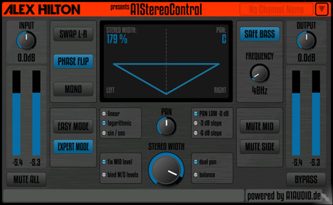 A1StereoControl - Stereo expander / limiter 