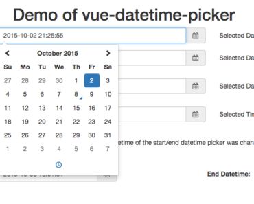 Beautiful Datepicker Component For Vue Vue Script - Artistic Mobile Minimal Backgrounds | Free Download