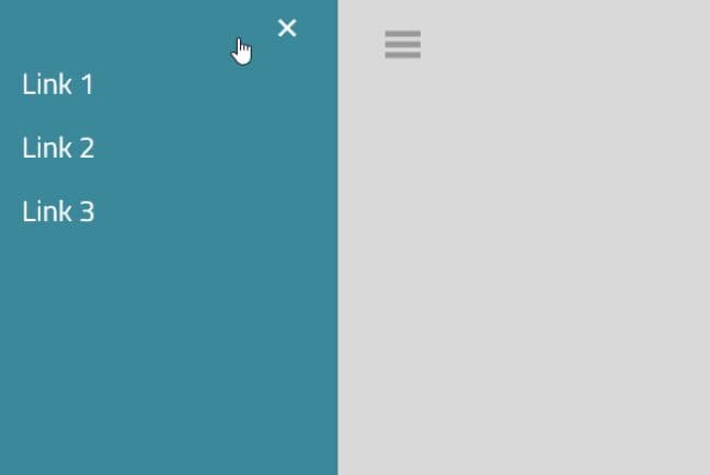 A Customizable Horizontal Slide Menu For Vuejs 2 - Elegant Abstract Image - Mobile