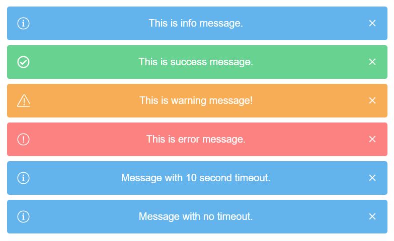 Small Toast Like Notification Popup Library Notify Native Js Css Script - Download Beautiful Colorful Photo | Mobile