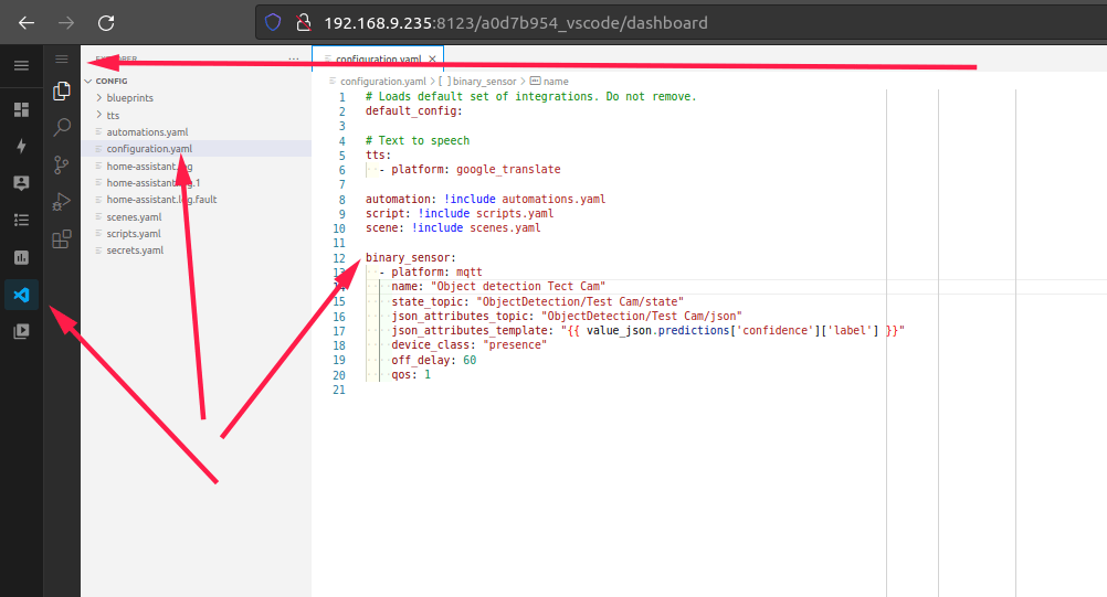 homeassistant-vs-code-edit