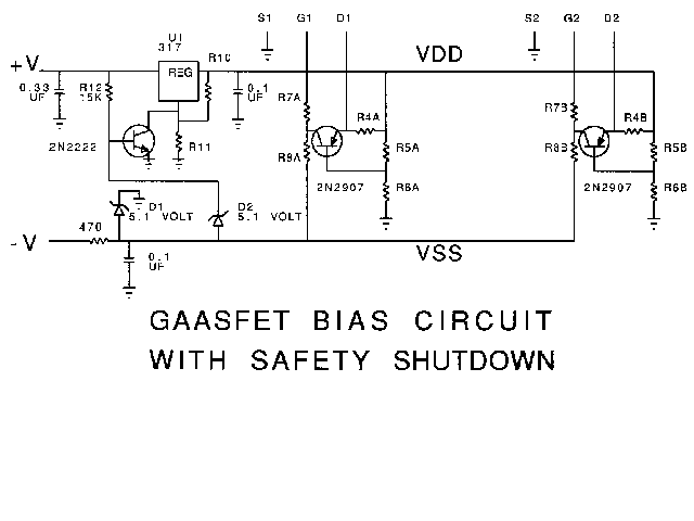 Understanding The Wb5lua Gaasfet Bias Circuit