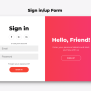 Animated Login And Registration Form In Html CSS & JavaScript - W3Frontend