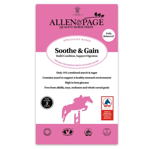 Allen & Page Soothe & Gain 15 Kg