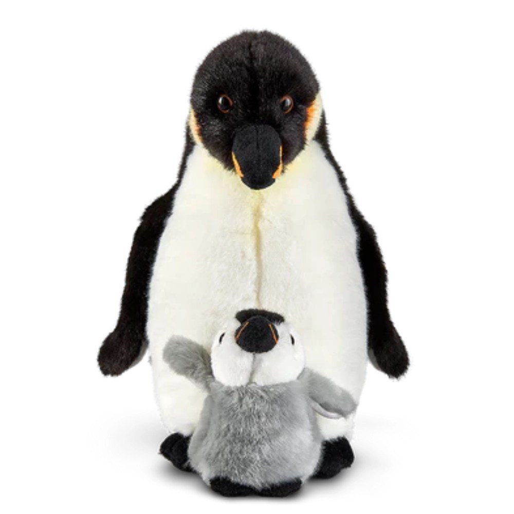 Living Nature Penguin With Chick Soft Toy