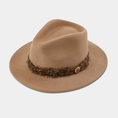 Alan Paine Ladies Richmond Fedora Hat Mink