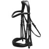 Schockemohle Milan Anatomical Double Bridle Black