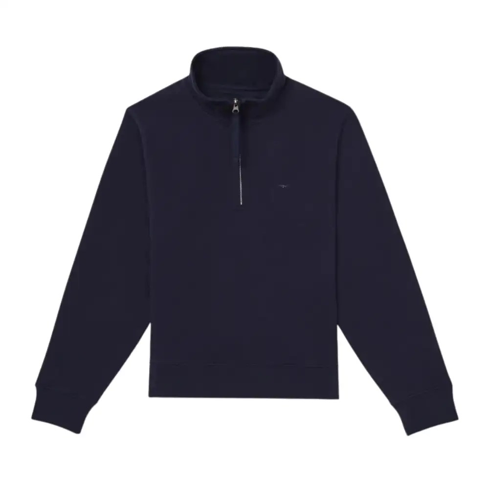 R.M.Williams Ladies Trickett Zip Neck Sweatshirt Dark Navy
