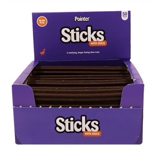 Pointer Stick Duck Dog Treat Single