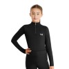 Aztec Diamond Young Rider Girls Base Layer Black